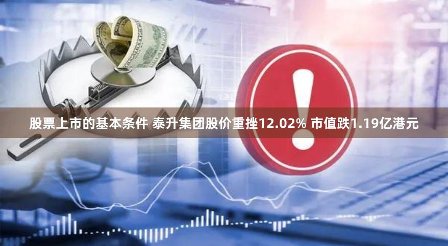 股票上市的基本条件 泰升集团股价重挫12.02% 市值跌1.19亿港元